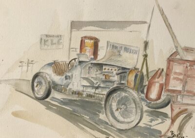 Bugatti 37 – Towing phase